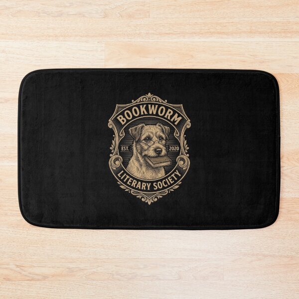 Item preview, Bookworm Literary Society Dog Book Reader Literature Lover designed and sold by SofenArt.