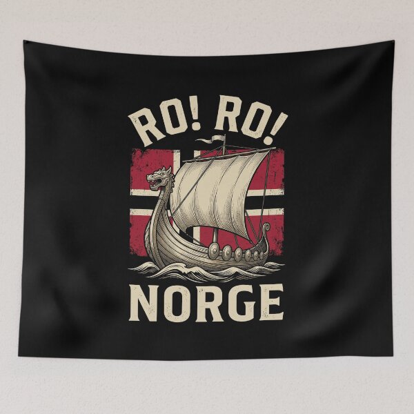 Item preview, Ro! Ro! Norge Norwegian Viking Heritage Scandinavia designed and sold by SofenArt.