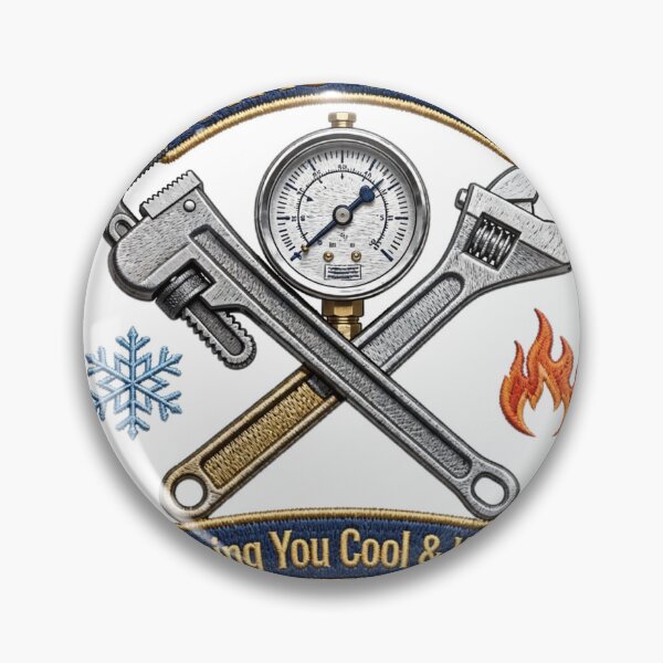 Artikelvorschau, HVAC Tech — Keeping You Cool & Warm | HVAC Technician Shirt Gift entworfen und verkauft von Donartpictures.