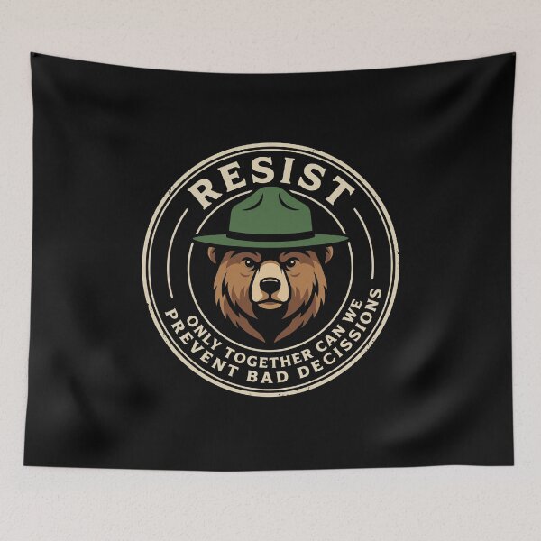 Item preview, Resist Only Together Can We Prevent Bad Decisions Environmental Conservation Activist designed and sold by SofenArt.