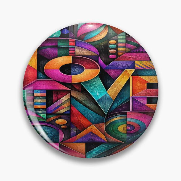Item preview, Geometric Design - Love designed and sold by DazzleKitty.