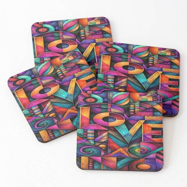Artikelvorschau, Geometrisches Design – Liebe entworfen und verkauft von DazzleKitty.