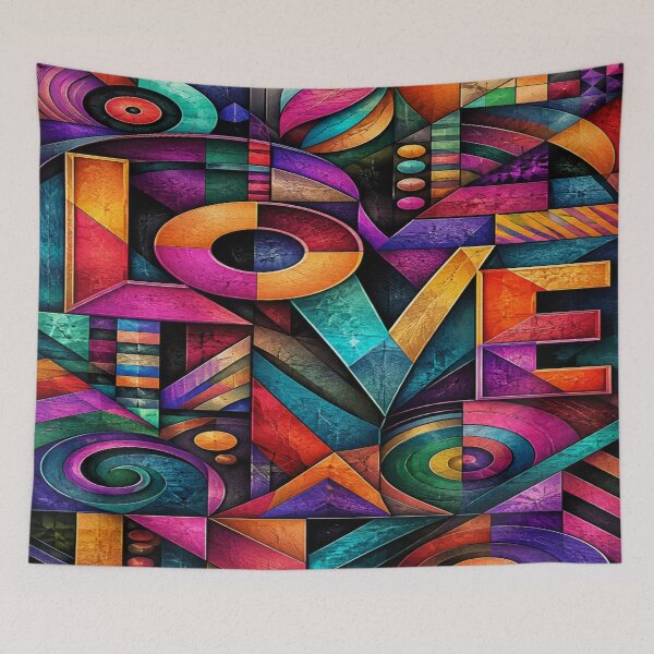 Artikelvorschau, Geometrisches Design – Liebe entworfen und verkauft von DazzleKitty.