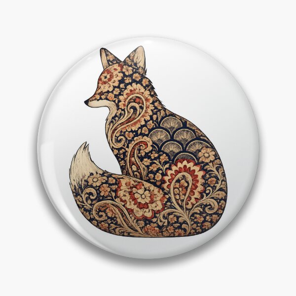 Item preview, Vintage Paisley Fox Art designed and sold by tmoca.