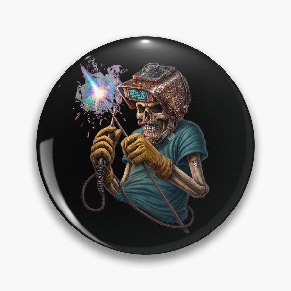 Aperçu de l'œuvre Realism Skull Welder créée et vendue par SartoYa.