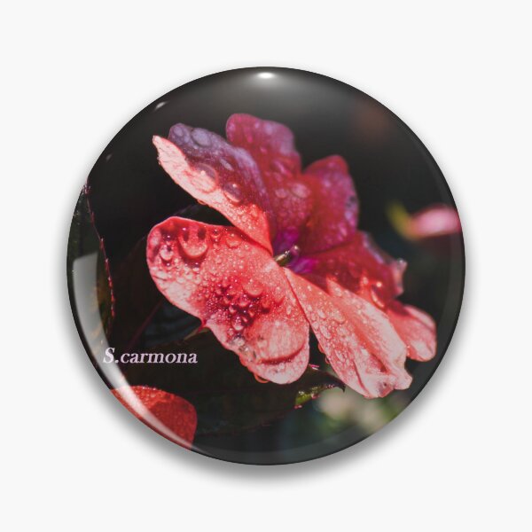 Item preview, Sunlit Flowers with Raindrops Macro Art - Bali designed and sold by AuraInkSC.
