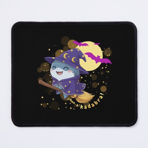 Item preview, Cute Wizard Shark Halloween Shark-a-Kadabra designed and sold by Nature's Chibis.