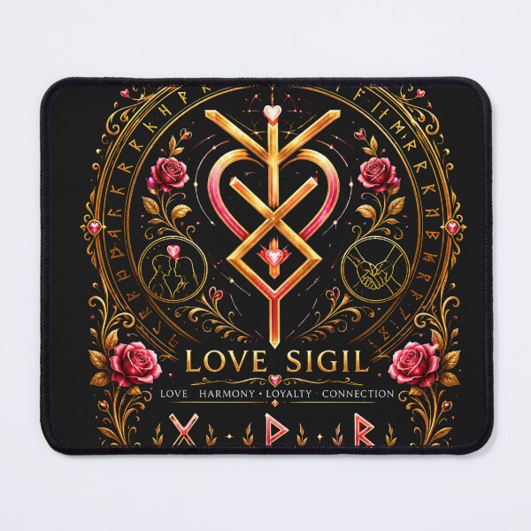 Item preview, Love Sigil Bind Rune | Norse Love Symbol designed and sold by Sksticker991.