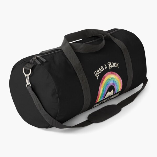Item preview, Grab A Book, Chase The Rainbow Book Lover Reader designed and sold by SofenArt.