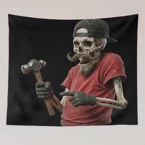 Item preview, Realism Skull Sheet Metal Worker designed and sold by SartoYa.