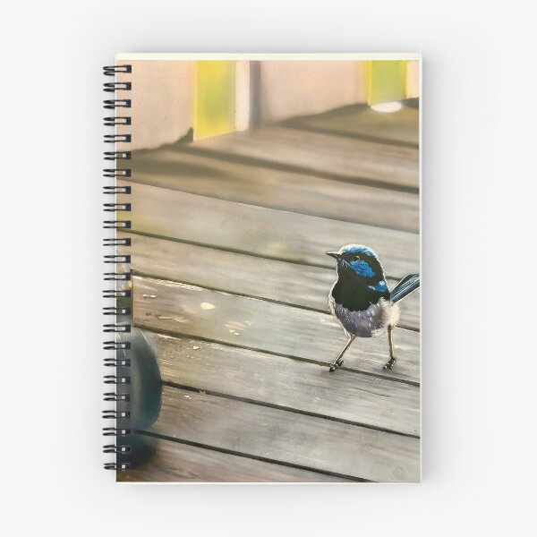 Item preview, Superb Fairy Wren  designed and sold by Samgalerart.