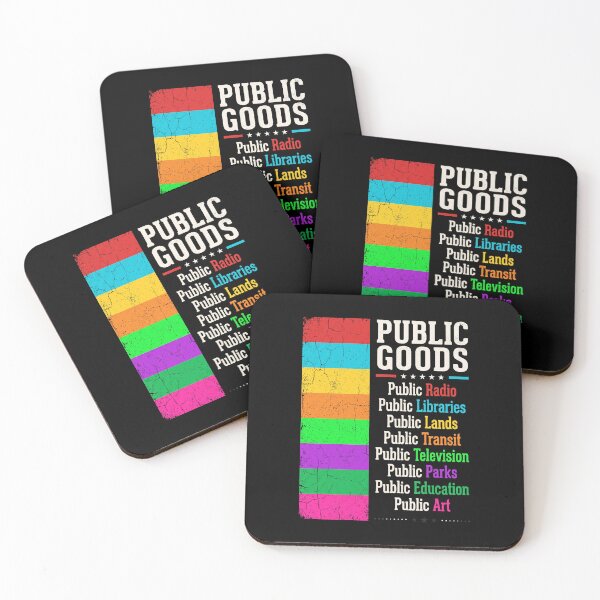 Item preview, Public Goods Public Services Community Advocate Supporter designed and sold by SofenArt.