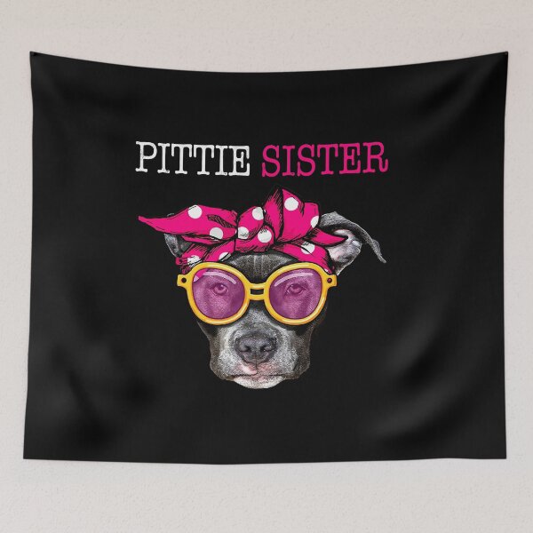 Item preview, Pittie Sister Pitbull Dog Lovers Gift Ideas designed and sold by Kaysmith233.