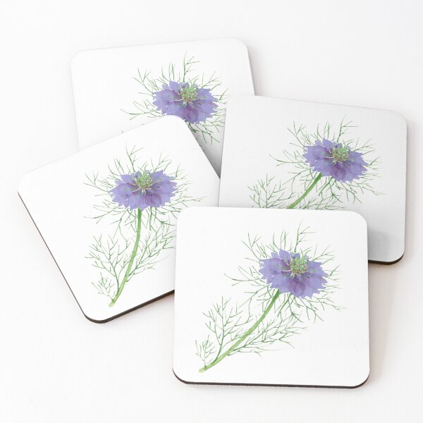Item preview, March 31st birthday flower Nigella damascena designed and sold by birthflower.