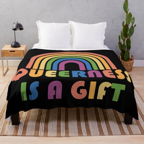 Item preview, QUEERNESS IS A GIFT designed and sold by remerasnerdas.