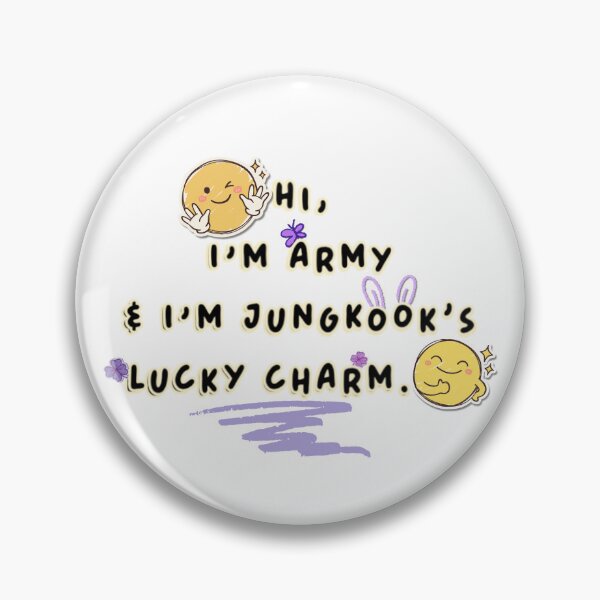Item preview, Lucky Charm ARMY designed and sold by ARMYPLUGCO.