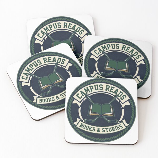 Item preview, Campus Reads - Books and Stories - Vintage Hockey Varsity Emblem designed and sold by Fatomfatom.
