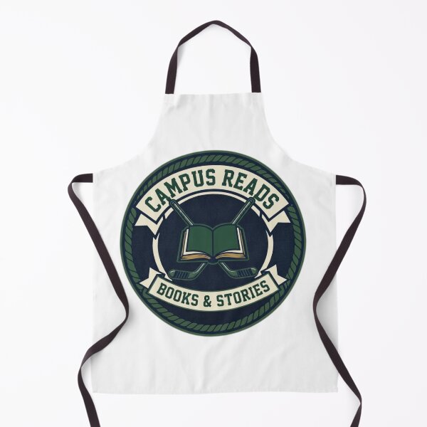 Item preview, Campus Reads - Books and Stories - Vintage Hockey Varsity Emblem designed and sold by Fatomfatom.