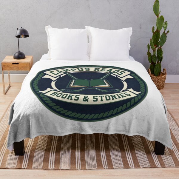 Item preview, Campus Reads - Books and Stories - Vintage Hockey Varsity Emblem designed and sold by Fatomfatom.