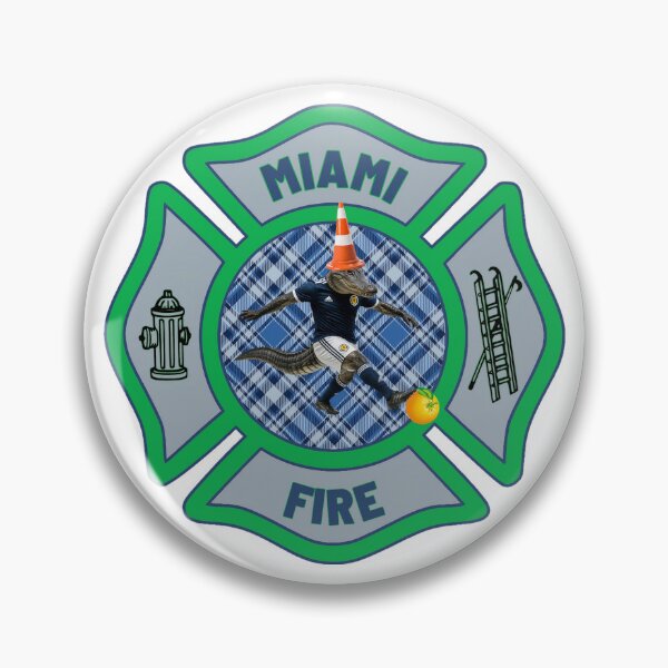 Item preview, Tartan Army Miami Maltese Cross - Miami Fire  designed and sold by BerlinerKatzen.