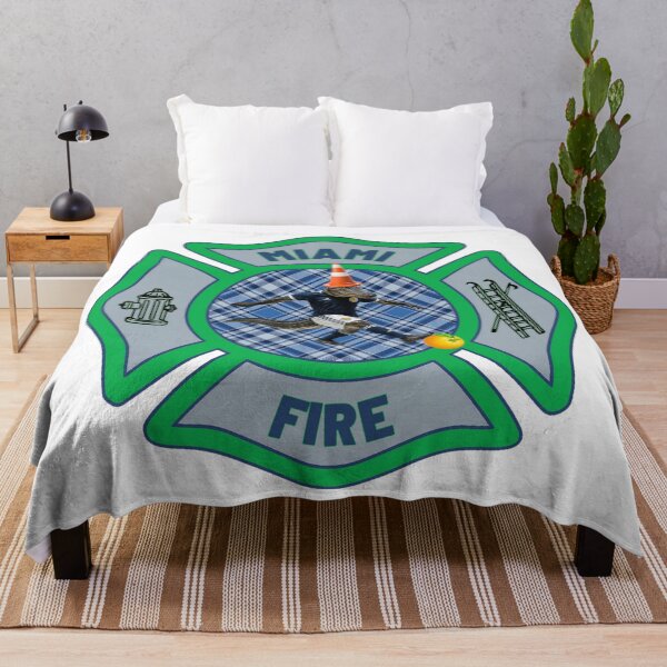 Item preview, Tartan Army Miami Maltese Cross - Miami Fire designed and sold by BerlinerKatzen.