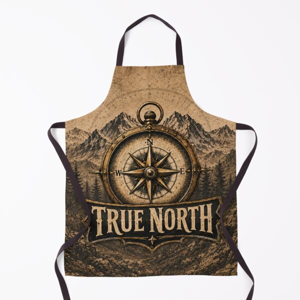 Item preview, Find Your True North – Vintage Compass Adventure designed and sold by SimplyArtLab.