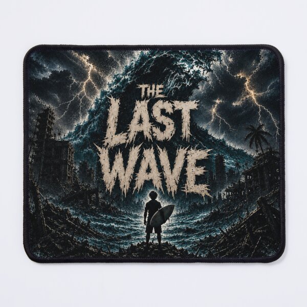 Item preview, The Last Wave – Apocalyptic Tsunami Survivor designed and sold by SimplyArtLab.