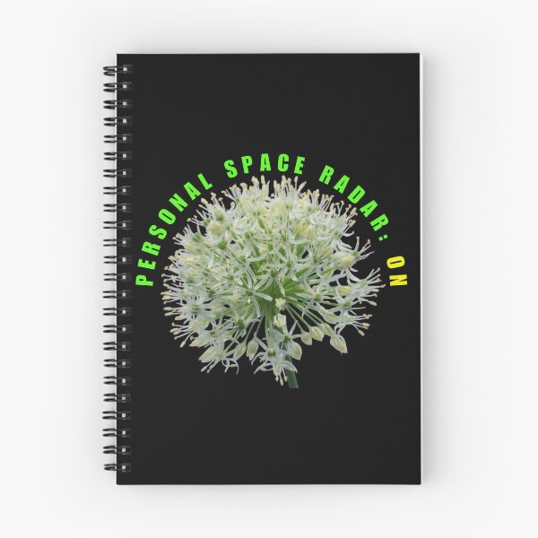Item preview, Personal Space Radar On Funny Garlic Flower Introvert Meme designed and sold by JurateArt-DK.