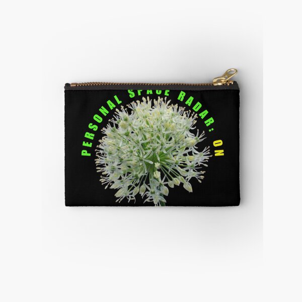 Item preview, Personal Space Radar On Funny Garlic Flower Introvert Meme designed and sold by JurateArt-DK.