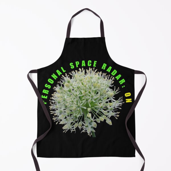 Item preview, Personal Space Radar On Funny Garlic Flower Introvert Meme designed and sold by JurateArt-DK.