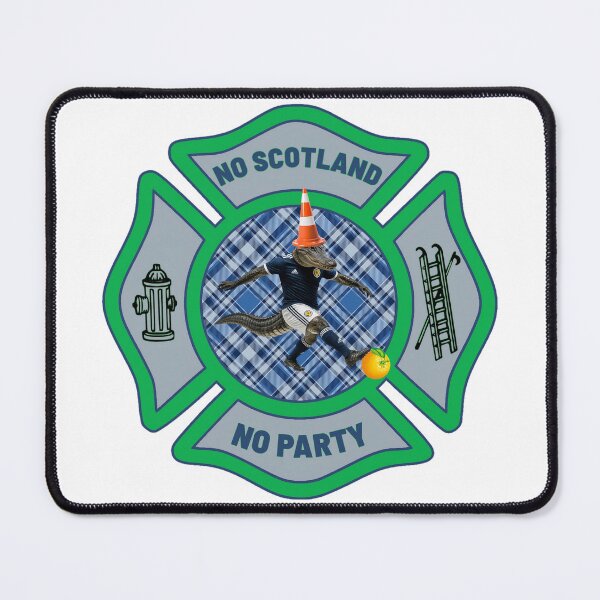 Item preview, Tartan Army Miami Maltese Cross - No Scotland No Party designed and sold by BerlinerKatzen.