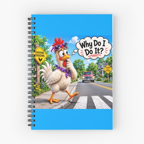 Item preview, Chicken - Why Do I Do It? designed and sold by DazzleKitty.