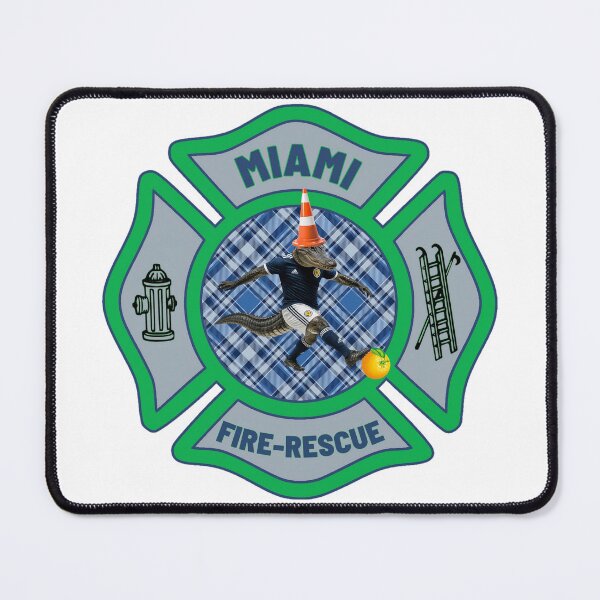 Item preview, Tartan Army Miami Maltese Cross - Miami Fire-Rescue designed and sold by BerlinerKatzen.