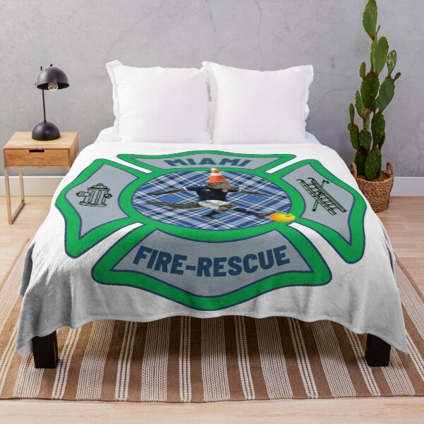 Item preview, Tartan Army Miami Maltese Cross - Miami Fire-Rescue designed and sold by BerlinerKatzen.