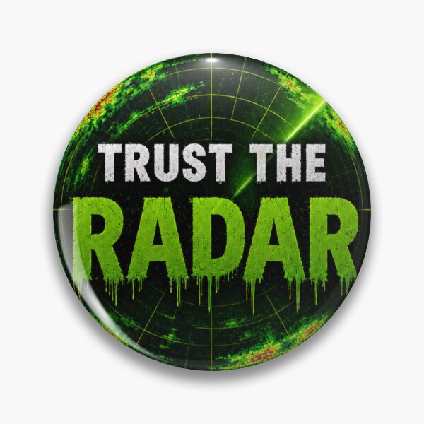 Item preview, Trust the Radar – Electric Storm Hunter designed and sold by SimplyArtLab.