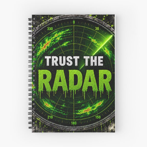 Item preview, Trust the Radar – Electric Storm Hunter designed and sold by SimplyArtLab.