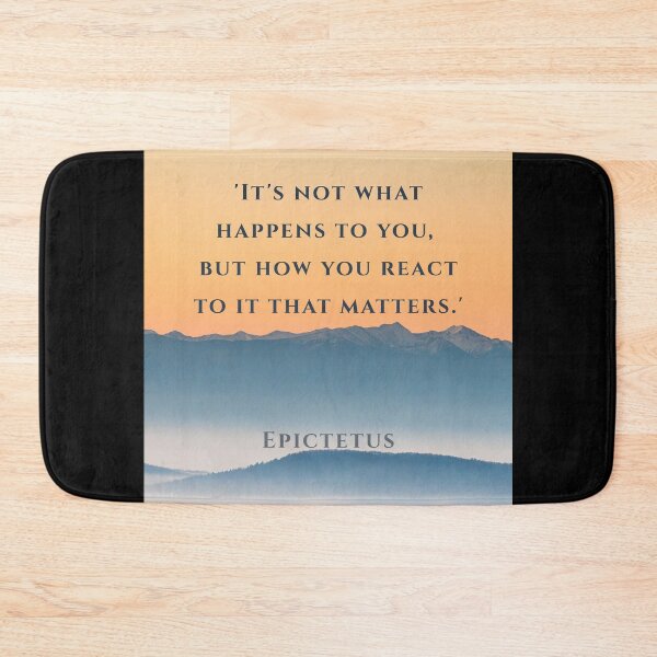 Item preview, Epictetus Stoic Quote About Control | Stoic Philosophy Motivation designed and sold by DoseOPhilosophy.