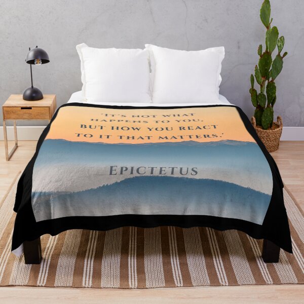 Item preview, Epictetus Stoic Quote About Control | Stoic Philosophy Motivation designed and sold by DoseOPhilosophy.