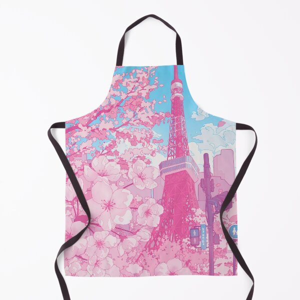 Item preview, Tokyo Tower & cherry blossom (Corrected Colors) designed and sold by AnGoArt.