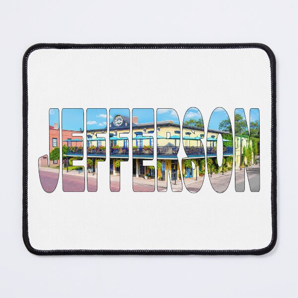 Item preview, JEFFERSON - Marion County Texas Historic Palace Hotel Sunny Day designed and sold by Adam Gormley.