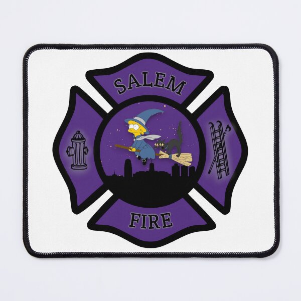 Item preview, Salem Massachusetts Witch Salem Fire Department The Simpsons designed and sold by BerlinerKatzen.