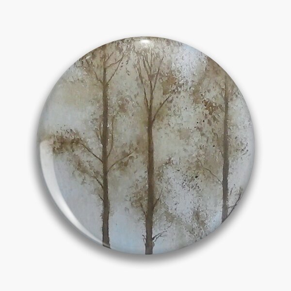Item preview, Minimal Winter Trees Watercolor Landscape designed and sold by PeyronnelArt.