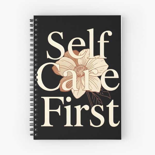 Item preview, Self Care First Vintage Botanical Typography Flower Graphic designed and sold by KCasual.