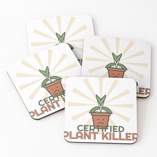 Item preview, Certified Plant Killer Funny Retro Plant Lover designed and sold by Jonathas0989.