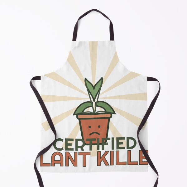Item preview, Certified Plant Killer Funny Retro Plant Lover designed and sold by Jonathas0989.