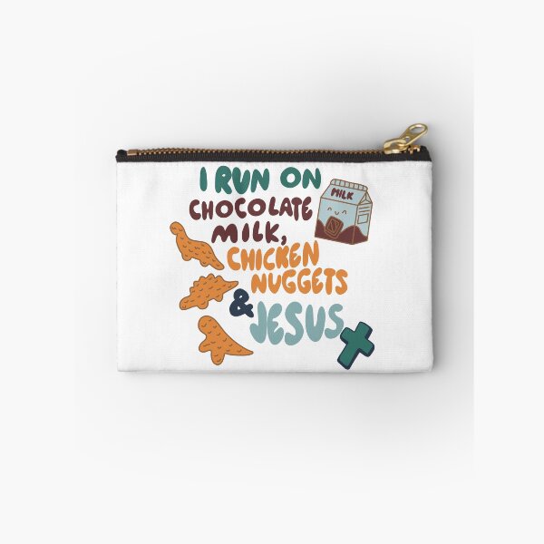Item preview, Chocolate milk, Chicken Nuggets and Jesus  designed and sold by HopeKailani.