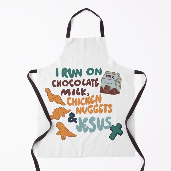 Item preview, Chocolate milk, Chicken Nuggets and Jesus designed and sold by HopeKailani.