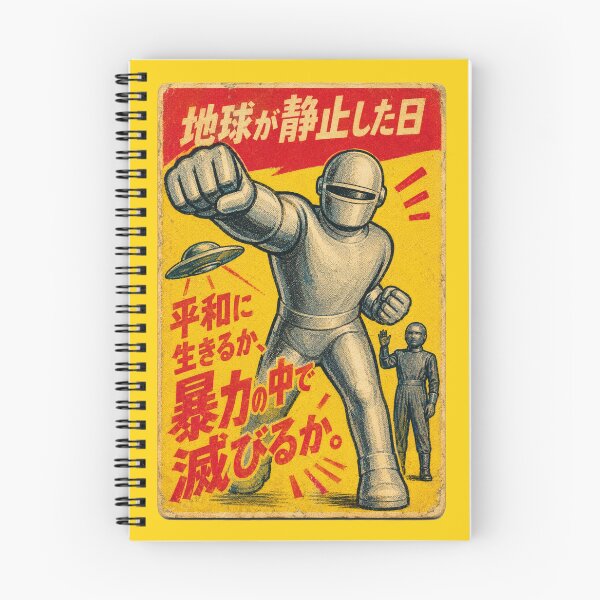 Item preview, Vintage Japanese Menko Gort Robot Card – The Day the Earth Stood Still Sci-Fi Retro Art designed and sold by electrovista.