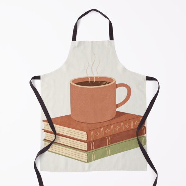 Item preview, Cozy Book and Coffee Warm Aesthetic Illustration designed and sold by NDstudio.