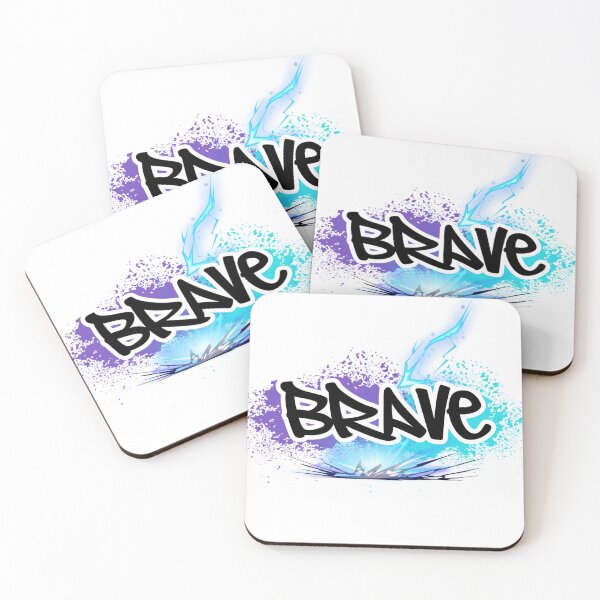 Item preview, Brave Lightning Bolt Graffiti designed and sold by Aqua Kre-Artz.